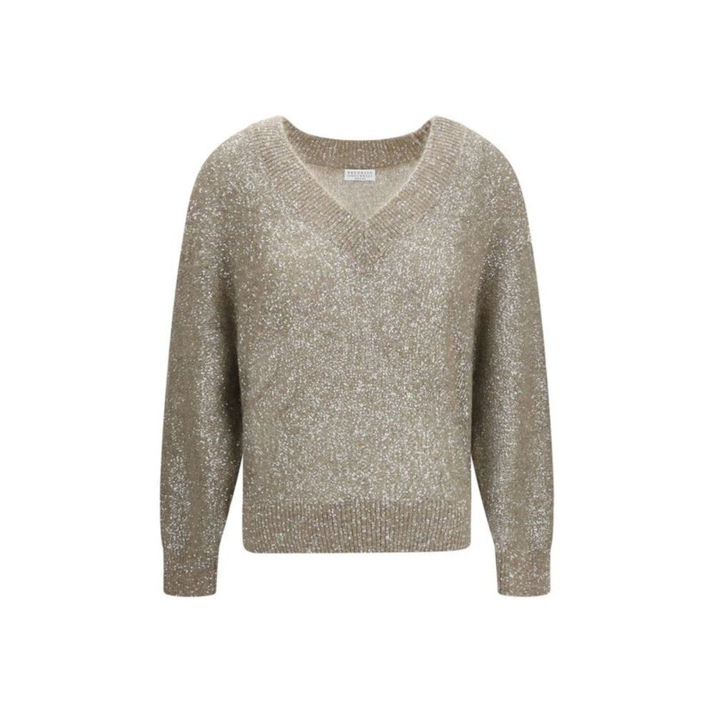 Brunello Cucinelli Beige Polyamide Women's Sweatshirt